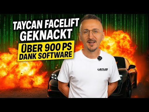 Porsche Taycan facelift cracked! More than 900 hp through software!