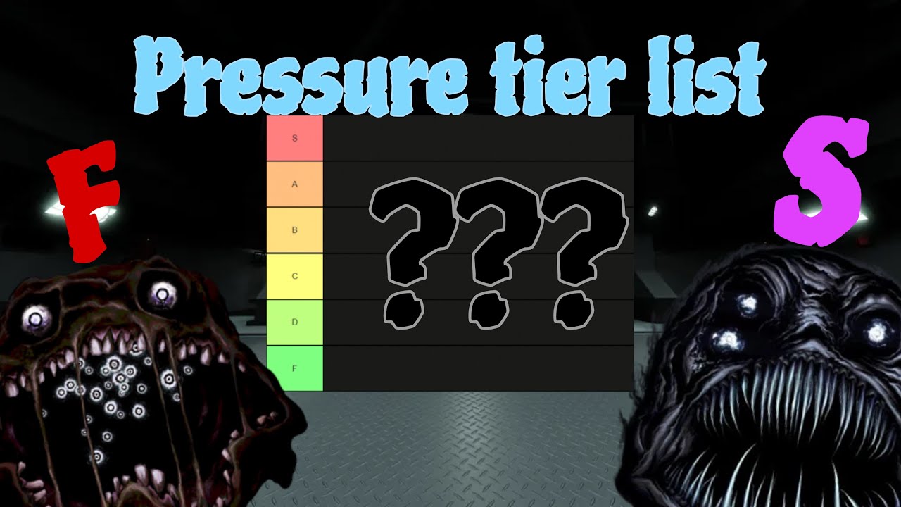 Ranking Pressure Entities Based On How Much I Like Them Pressure Tier 