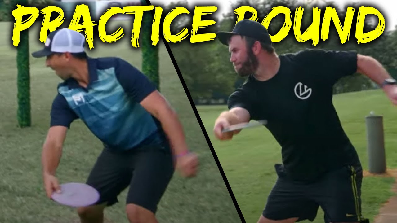 Paul McBeth and Brodie Smith 2021 USDGC Practice Round