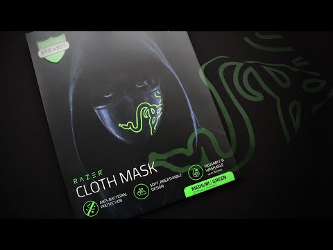 UNBOXING - RAZER CLOTH MASK