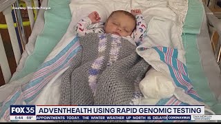 AdventHealth using rapid genomic testing