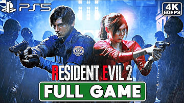 RESIDENT EVIL 2 REMAKE Gameplay Walkthrough FULL GAME [PS5 4K 60FPS RAY TRACING] - No Commentary