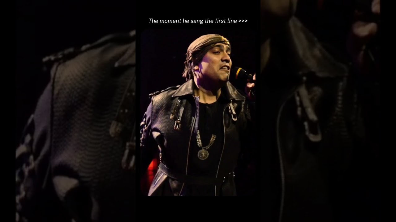 😍The Moment He sang the first line 🥰 #shorts #jubinnautiyal #song