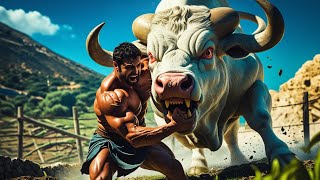 The Raging Beast of Crete: Hercules vs. The Cretan Bull – A Battle of Power and Fury