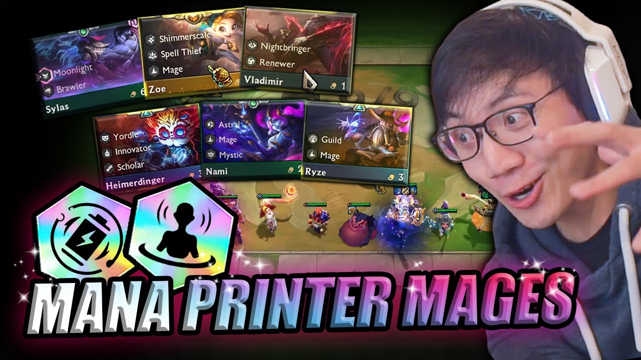 Blue Battery Meditation Mana Printer Mages