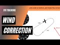 Triple drift correction  holding patterns with wind