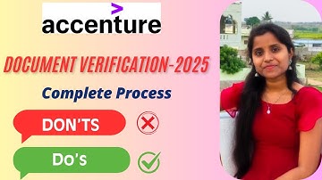 "Latest Document Verification Process for PADA Role in accenture: Complete Guide (2024-2025)"