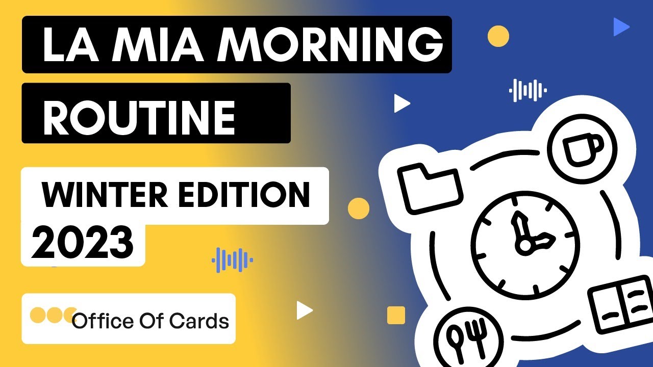 Come performare al meglio con la morning routine (Winter 2023 update)