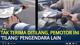 Download Lagu Detik-detik Pemotor Tilang Pengendara Motor Lain, Tak Terima Ditilang Polisi dan Kunci Motor Ditahan MP3
