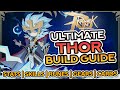 Ultimate thor dps build guide for pve  stats skills runes gears cards and more