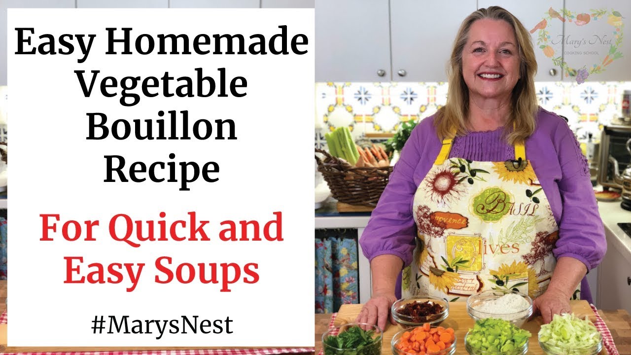 Best Vegetable Bouillon Recipe - How to Make Homemade Vegetable Stock