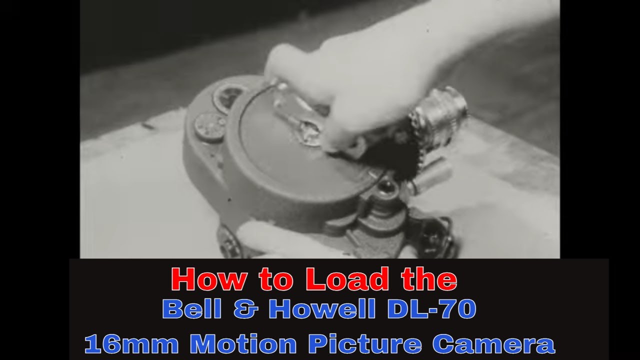 FEATURES OF BELL & HOWELL FILMO 70DL  16mm MOTION PICTURE CAMERA  LOADING & OPERATION  XD46204