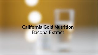 California Gold Nutrition Bacopa Extract | iHerb