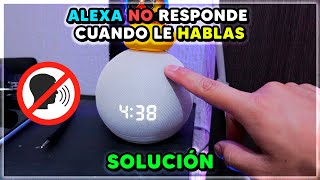 MI ALEXA o Echo Dot No me escucha y no responde cuando le hablas SOLUCIÓN RAPIDA #1
