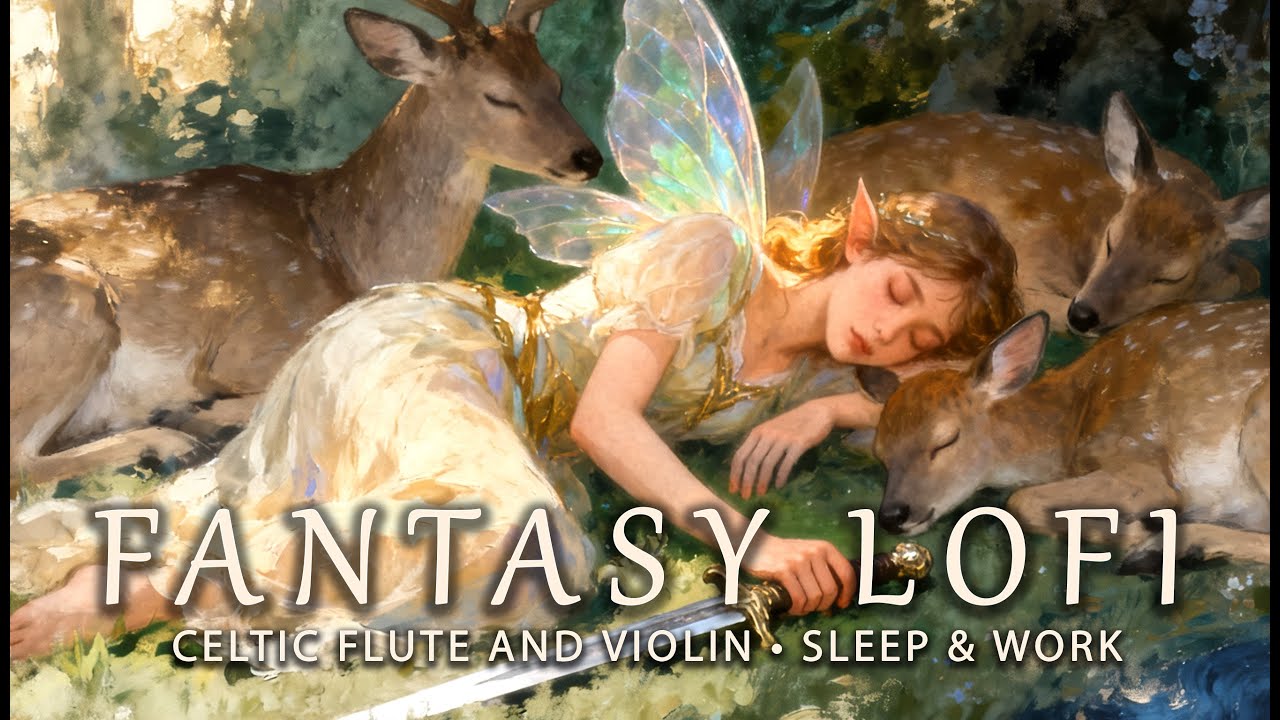 🌿Finally Safe in the Woods 🌿| 1 Hour of Medieval Fantasy Music for Inner Peace✨| Work and Sleep