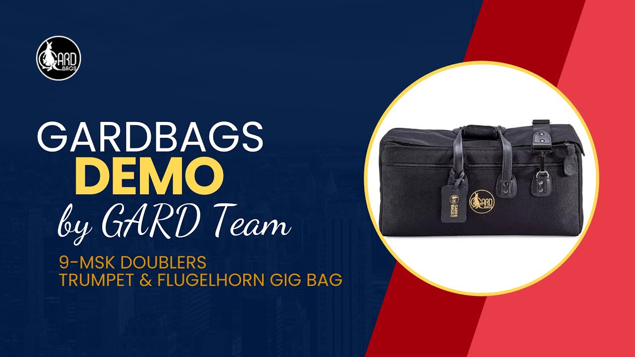 GARD 9-MSK Doublers Trumpet & Flugelhorn Gig Bag DEMO by GARD Team