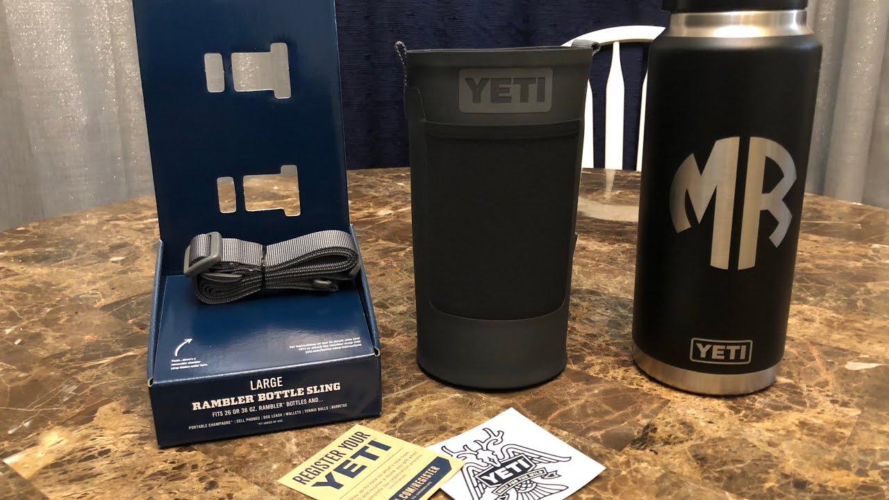 Yeti Sling For The Rambler Bottle Unboxing And Overview YouTube Yeti Sling For The Rambler Bottle Unboxing And Overview YouTube