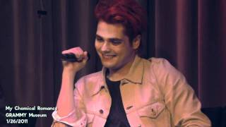 My Chemical Romance- The GRAMMY Museum Interview Part 2