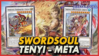 SWORDSOUL TENYI - NOVO DECK META DO MASTER DUEL! | Deck Profile & Combos