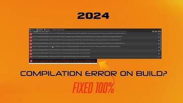 Unity | Script compilation error on Build | 100% fixed | 2024