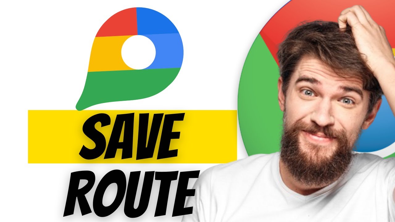 How To Save A Route On Google Maps Tutorial - YouTube