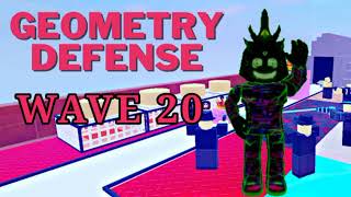 Geometry Defense SUPER SPHERE (Wave 20)