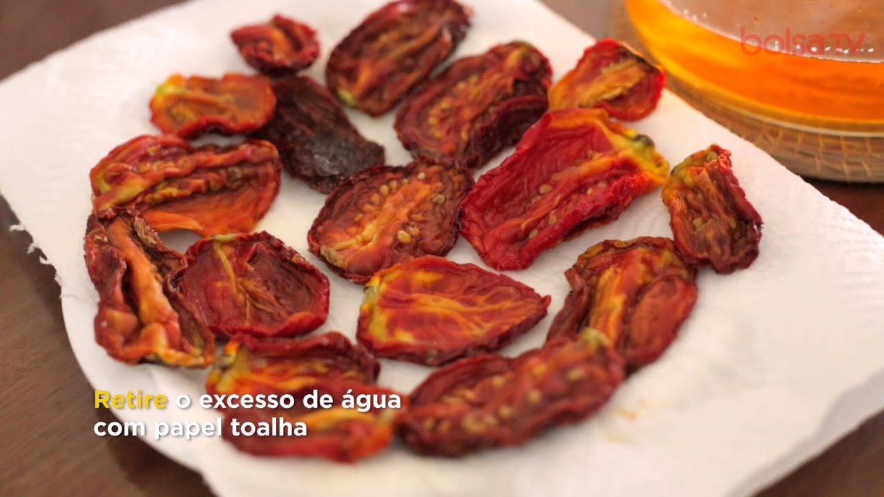 Como reidratar tomates secos - YouTube