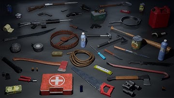 Survival Asset Pack for Unreal Engine | Weapons, Tools & Supplies