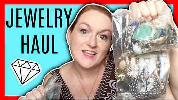 LIVE Jewelry Haul Unboxing | Reselling Jewelry Jar Treasures on Ebay