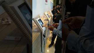 PVC Badge Printing Kiosk via QR Code at ABG Voyage 2017