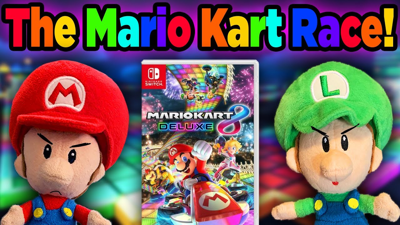 Гонка Mario Kart!