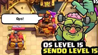 OS LEVEL 15 MAIS ENGRAÇADOS DO CLASH ROYALE - MOMENTOS ENGRAÇADOS