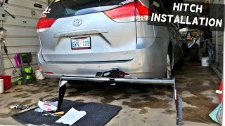 TOYOTA SIENNA HITCH INSTALLATION  RECEIVER HITCH