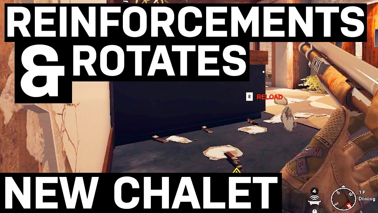 Renforcement R6 Reinforcements and Rotates on New Chalet | Rainbow Six Siege - YouTube