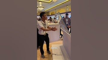 55 inch transparent OLED in DUBAI AI FESTIVAL #oled