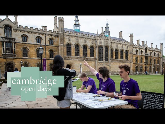 College tour at the 2023 Cambridge Open Days | #CamOpenDay23 class=