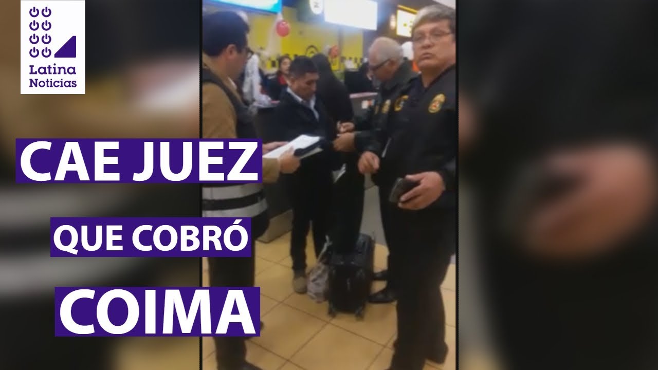 Detienen a juez de Pasco que cobró coima | 90 Matinal