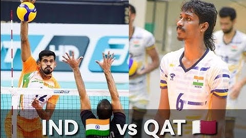 India vs Qatar | AVC Men