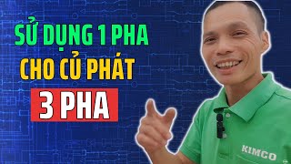Sử dụng 1 pha hiệu quả nhất khi dùng củ phát 3 pha | Quang máy phát điện Sử dụng 1 pha hiệu quả nhất khi dùng củ phát 3 pha | Quang máy phát điện