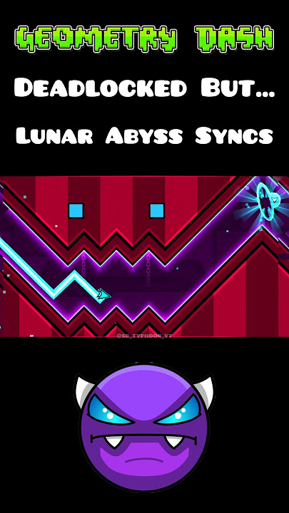 Lunar Abyss syncs with Deadlocked in Geometry Dash 🤯 #geometrydash #trending #robtop #feedshorts