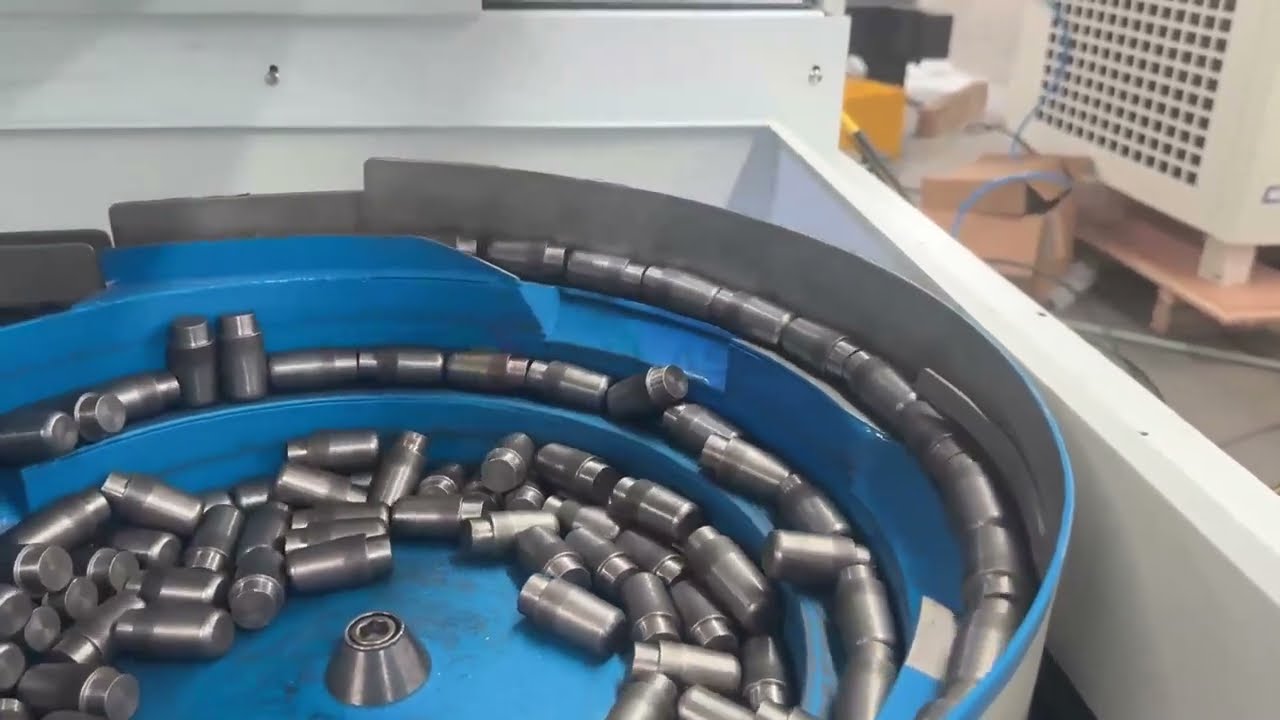 Fiber Laser Cutting with Vibratory Feeder