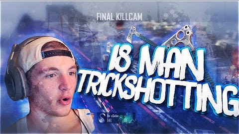 THAT TOOK FOREVER!! - BO2 18 Man FFA Trickshotting