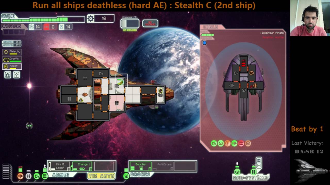 [FR] Run all ships deathless (hard AE) : Stealth C (2nd ship) - YouTube
