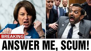 Kash Patel CRUMBLES When Amy Klobuchar DROPS the Receipts on Live TV