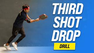 How to Improve Your Third Shot Drop | Pickleball Target Drill