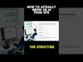 How To Actually Grow An AI Food Site