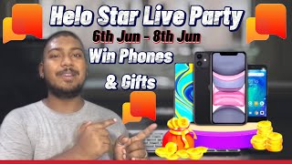 Helo App New Updates // Helo Star Live Party // Win Phones & Gifts // Rex Nagar Tutorial screenshot 5