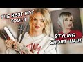 BEST HAIR STYLING TOOLS FOR SHORT HAIR (and growing your hair out) // @ImMalloryBrooke