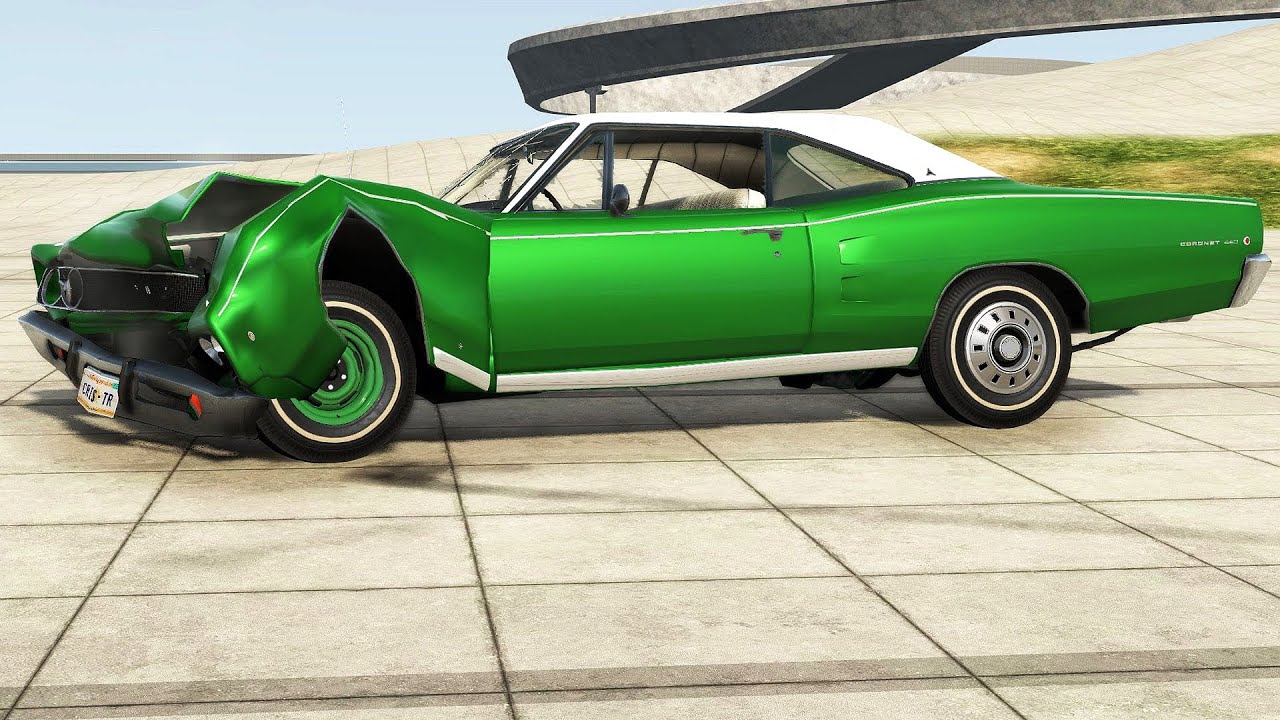 BeamNG Drive 68 Dodge Suspension Test YouTube