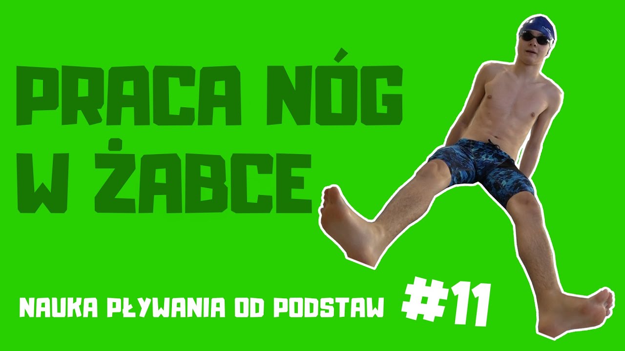 Nauka pływania od podstaw #11 PRACA NÓG W ŻABCE